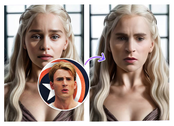 Échange de visages sur photo gratuit